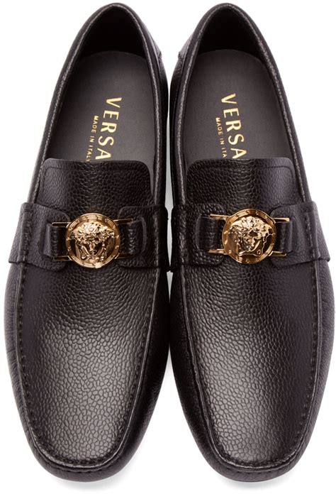 versace loafers mens|medusa apron toe loafer men.